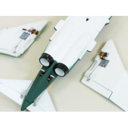 AVION F-4  EDF COMPLETO S/RC
