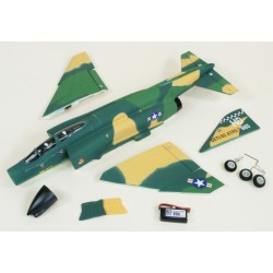 AVION F-4  EDF COMPLETO S/RC