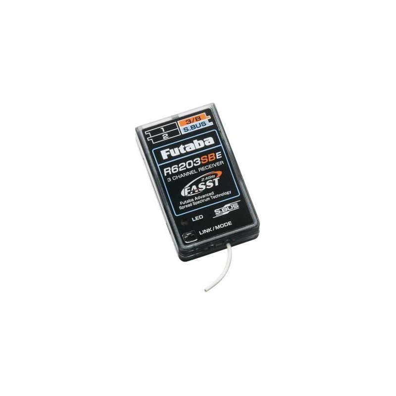 'RECEPTOR FUTABA', 'RECEPTOR FUTABA 6203SB 3/18CH   BUS', '2,4 GHZ','FUTABA','6203SB 3/18CH   BUS','