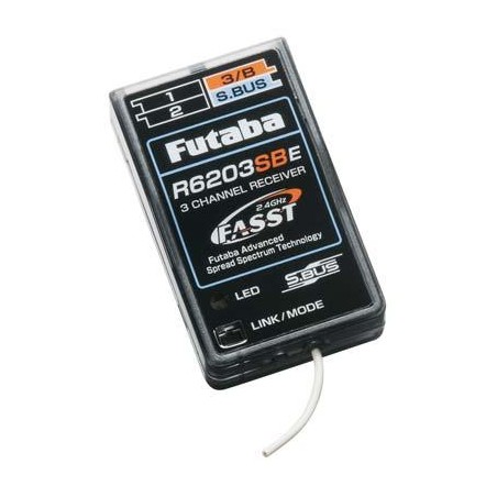 'RECEPTOR FUTABA', 'RECEPTOR FUTABA 6203SB 3/18CH   BUS', '2,4 GHZ','FUTABA','6203SB 3/18CH   BUS','