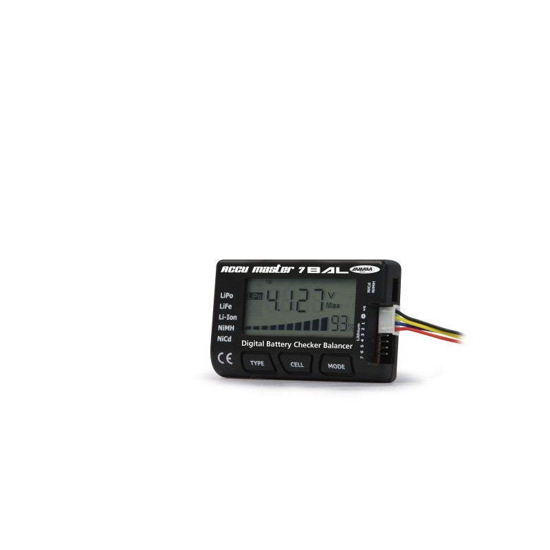 CHEQUEADOR DE BATERIAS 2-7 LIPOS