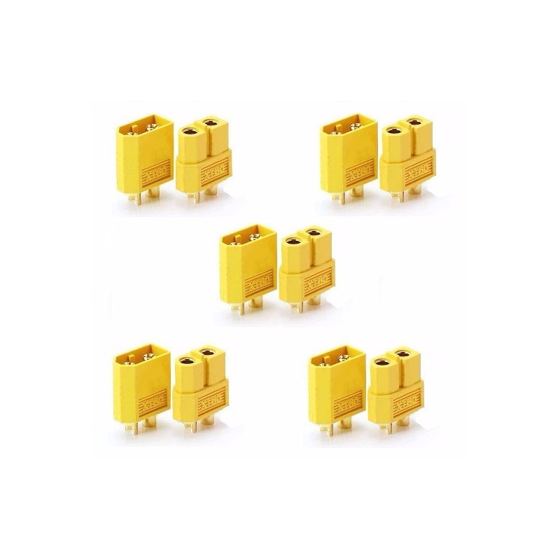 CONECTOR XT60  (5M +5H)