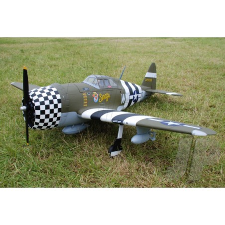 P-47 Thunderbolt Razorback, seagull p-47 gasolina "razorback", seagull model p-47, P-47 RAZORBACK 2