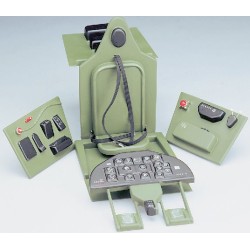 INTERIOR CABINA P-51 1/5, TOPQ8406