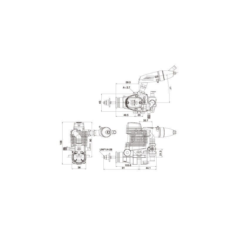 'MOTOR OS 72FSA','OS34720','MOTOR OS',' MOTOR 72FSA OS','MOTOR CON SILENCIOSO F5030','OS ENGINES'