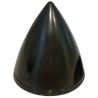 'CONO 51mm NEGRO NYLON', 'SPINNER', 'cono negro', cono avion', 'aeromodelismo'
