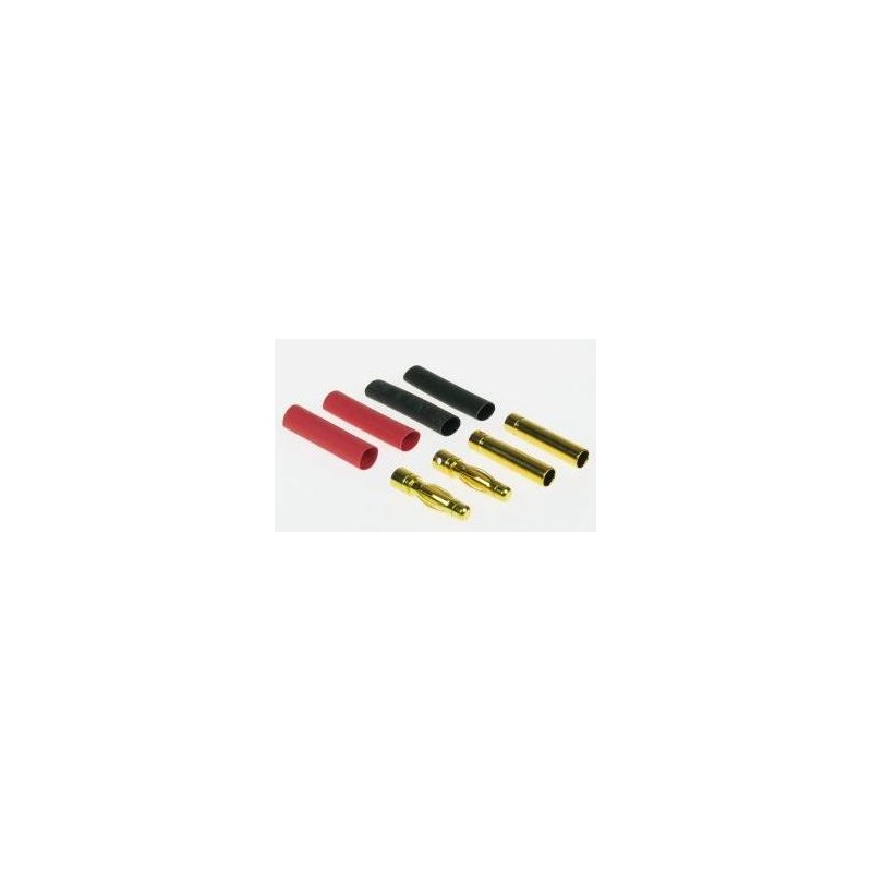 'Conector oro 4mm', 'conector', 'macho', 'hembra', '4mm', '4 mm', 'conector oro', 'pareja', 'aeromod