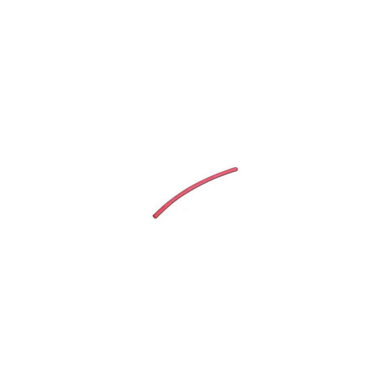 TUBO TERMO 5mm Rojo (0,50Cm)