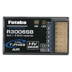 'futaba', 'R3006SB', 'T-FHSS', 'RECEPTOR', 'FUTABA'