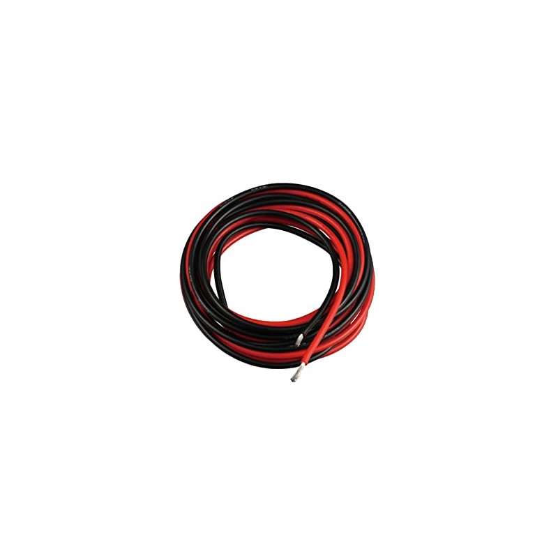 CABLE SILICON  16-AWG R/N 1Metro