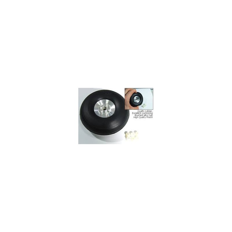 RUEDA 51mm llanta alu, (1uni)