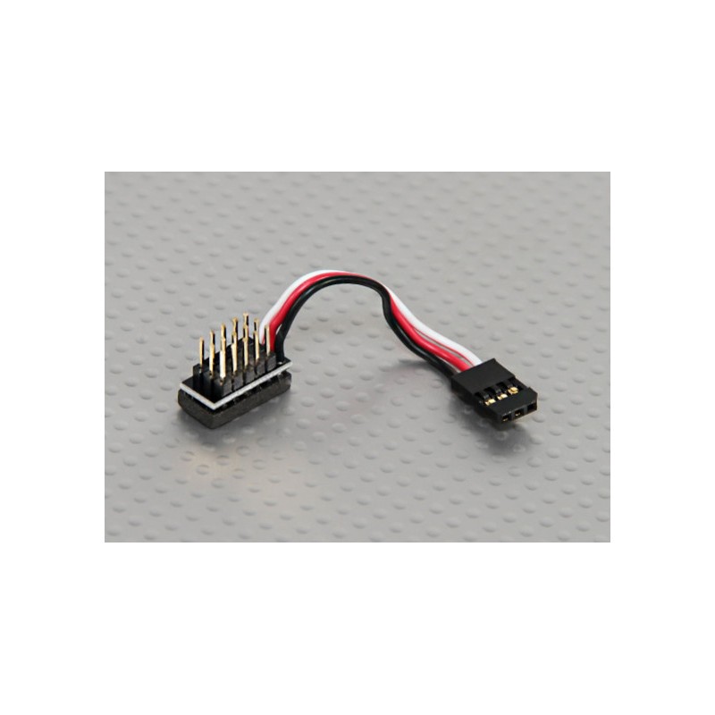 CONECTOR SERVO 1 CANAL 5 SERVOS