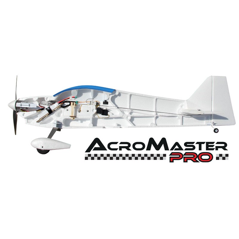 AVION ACROMASTER PRO RR -BLANCO, PEGATINAS NO INCLUIDAS-
