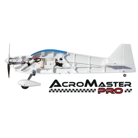 AVION ACROMASTER PRO RR -BLANCO, PEGATINAS NO INCLUIDAS-