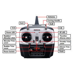 EMISORA RADIOLINK T8FB 2.4Ghz 8 Canales