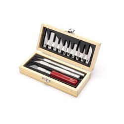 'EXCEL', 'EXL44286', 'HERRAMIENTAS UTILLAJE', ' CUTER', CAJA DE MADERA'