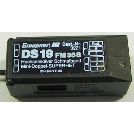 'RECEPTOR', 'RECEPTOR GRAUPNER', 'RECEPTOR DS19 35MHz', 'DS19'