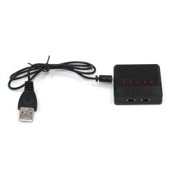 'CARGADOR USB 4 SALIDAS DE 3,7V', '3,7 V', 'CARGADOR USB'