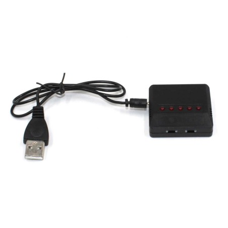 'CARGADOR USB 4 SALIDAS DE 3,7V', '3,7 V', 'CARGADOR USB'