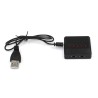 'CARGADOR USB 4 SALIDAS DE 3,7V', '3,7 V', 'CARGADOR USB'