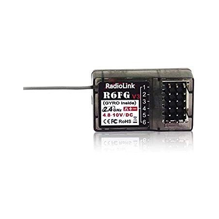 'RADIOLINK','RECEPTOR PARA COCHE RC','RADIOCONTROL RECEPTOR COCHE','RADIO CONTROL COCHE', 'R6FG'