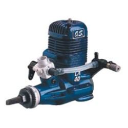 MOTOR OS 65LA  AZUL C/ESCAPE