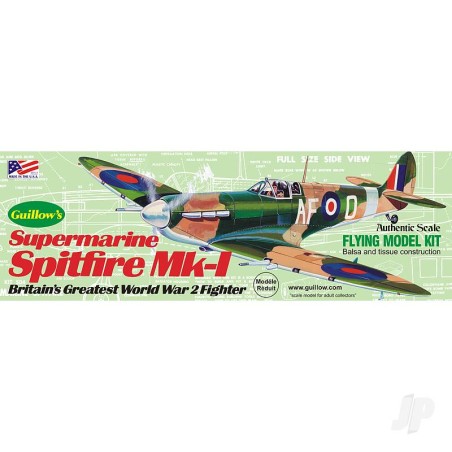 modelismo, construccion clasica, modelismo vuelo libre, avion vuelo libre gomas, spitfire vuelo libr