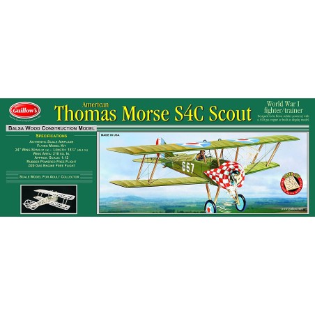 'AVION DE VUELO LIBRE', 'AVION GUILLOWS', 'AVION MOTOR DE GOMAS', 'THOMAS MORSE SCOUT'