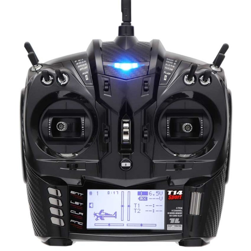 Emisora JR T14 Sport DMSS 2,4Ghz con receptor 812BPX