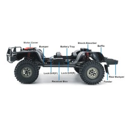 RGT RESCUER CRAWLER 1/10 GRIS