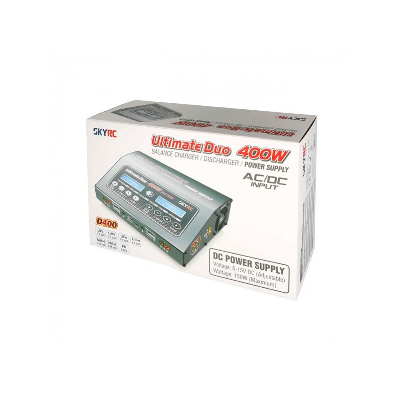 CARGADOR SKYRC ULTIMATE DUO 400W
