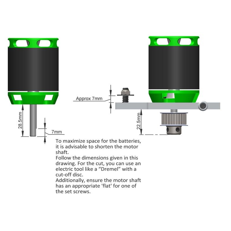 PIÑON MOTOR 24T GOBLIN 630/700/770