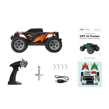KAVAN GRT-16 MONSTER 1:16 RTR ROJO