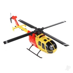 HELICOPTERO BO-105 ESCALA 250 AMARILLO