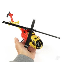 HELICOPTERO BO-105 ESCALA 250 AMARILLO