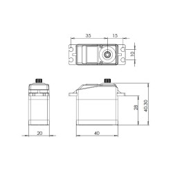 SERVO MKS DS1210 10KG/0.12S