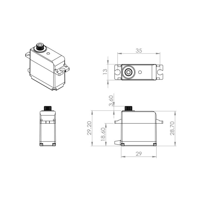 SERVO MKS HV69 10,2KG/0,10S