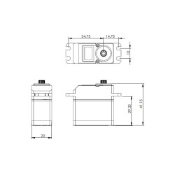 SERVO MKS DS760 4,9KG/0,027S