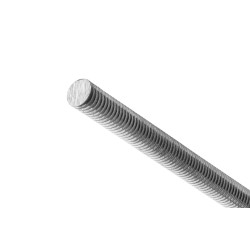 VARILLA ACERO ROSCADA M2 200MM (2 PIEZAS)