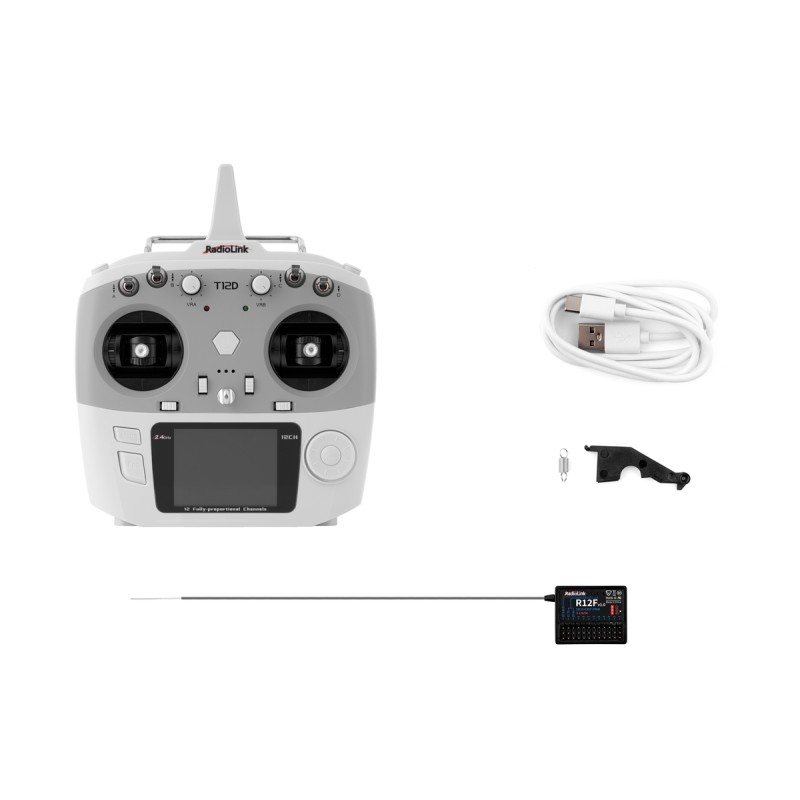 EMISORA RADIOLINK T12D 2.4Ghz 12 CANALES (CON RECEPTOR R12F)
