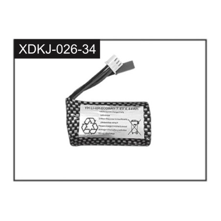 ABSIMA BATERIA Li-ion, 7,4V 600mAh