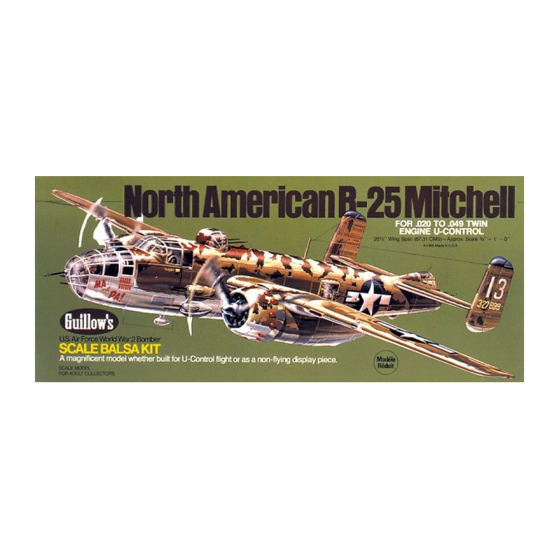 GUILLOWS KIT B-25 MITCHELL