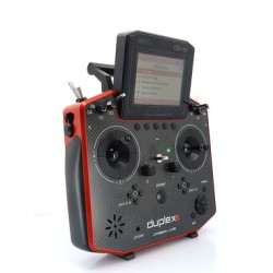 EMISORA JETI DS16 G2 CARBON LINE ROJO + 10R