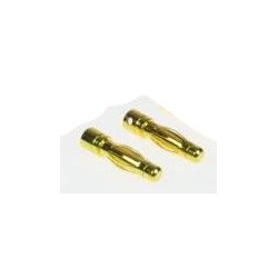 CONECTOR ORO 4mm MACHO PAR