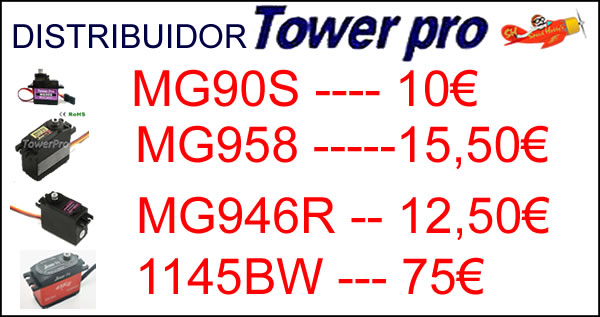 Servos TowerPro